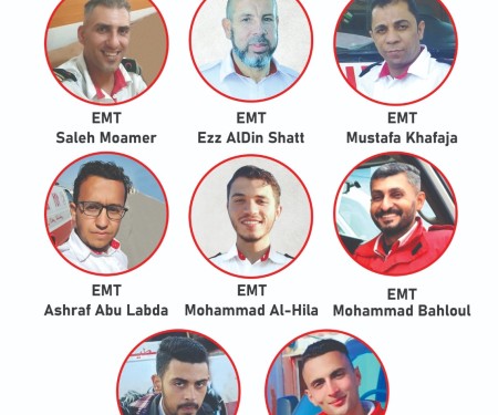 ‏PRCS: The Killing of Eight of Our Medics is ‏A Tragedy Against Humanitarian Work